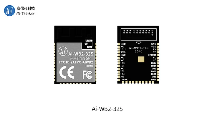 AI-WB2–32S (Ai-Thinker) WIFI 802.11b/g/n + Bluetooth V5.0 MODULE, BL602 CHIP