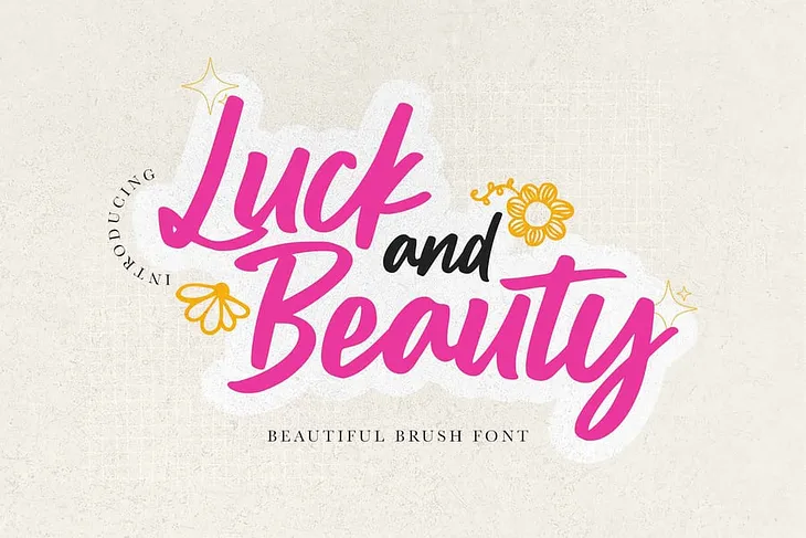 Luck and Font