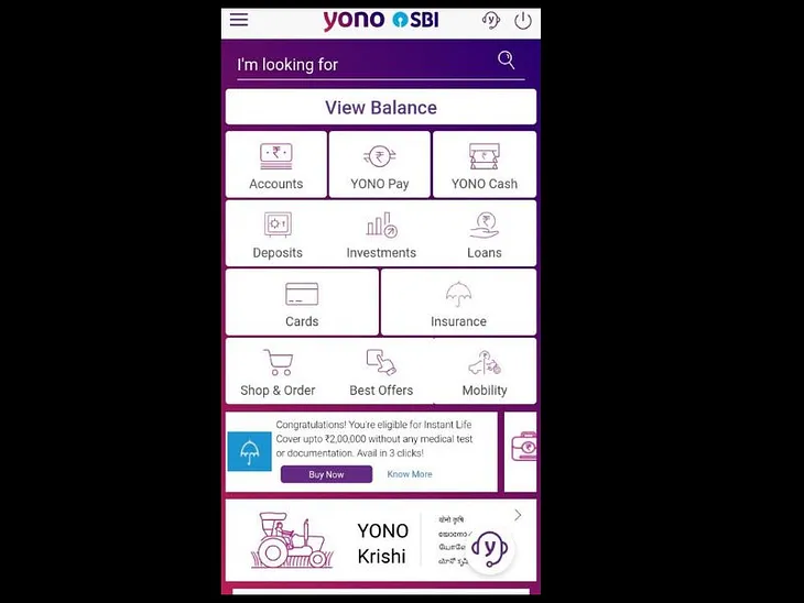 How to pay using Alpyne through YONO SBI mobile app