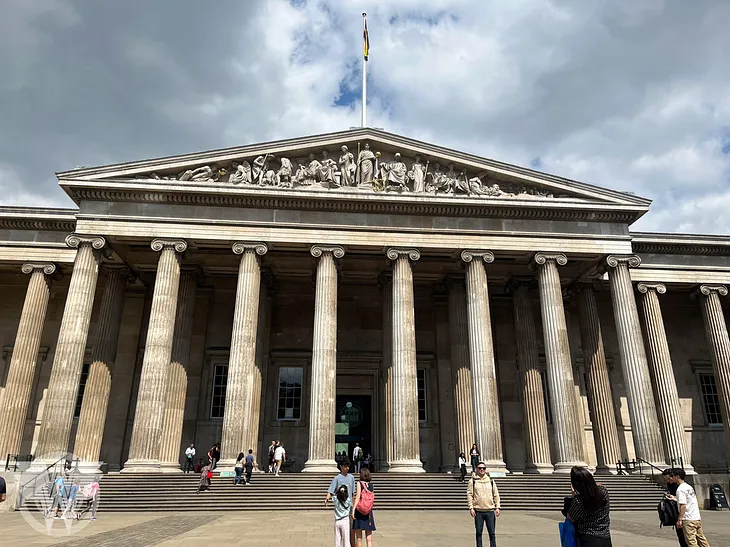 hanging out at the British Museum