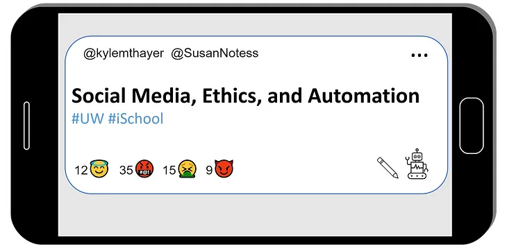 Social Media, Ethics, and Automation (we wrote a textbook!)