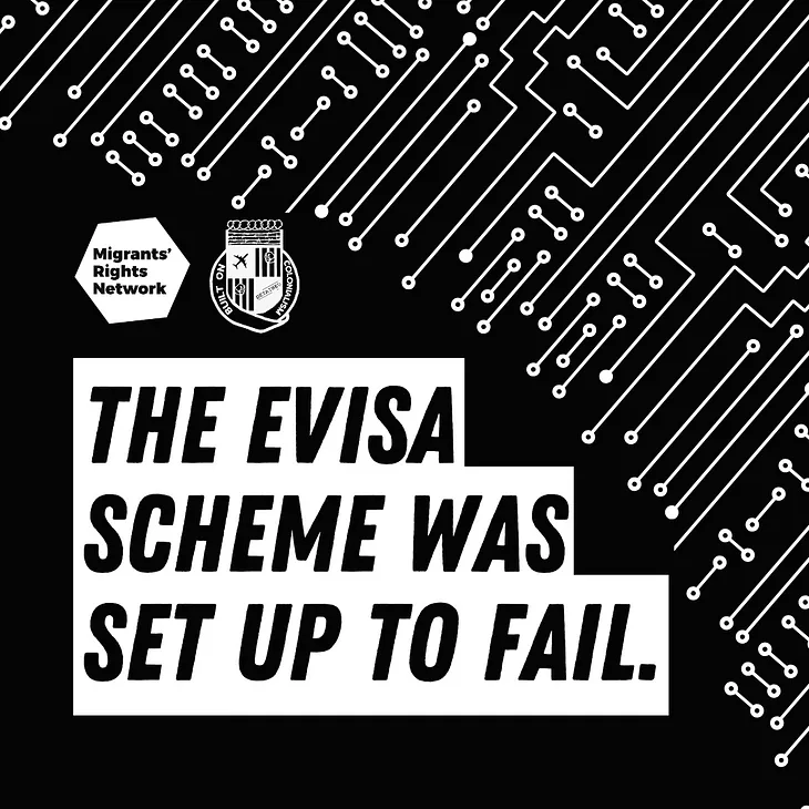 The eVisa scheme was set up to fail