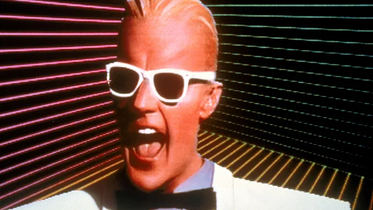 Max Headroom- 40 years ahead of his time