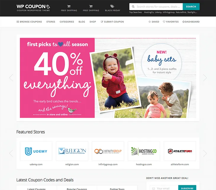 Best Coupon WordPress Theme: Boost Your Savings Today