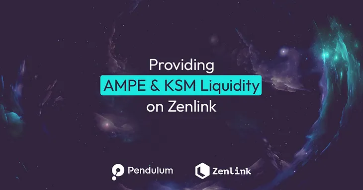 AMPE & KSM Liquidity Provision Available on Zenlink