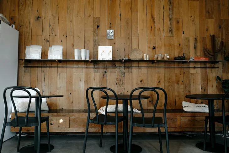 How Dare You Sit At A Coffee Shop Table With Access To An Outlet And Not Use It