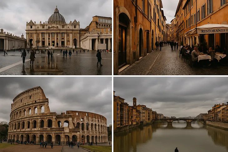 We Landed in Rome and Froze: What No One Told Us About Italy in March