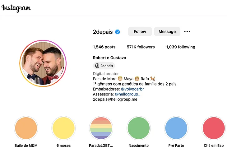 Queer Dad Social Media Influencers in Brazil