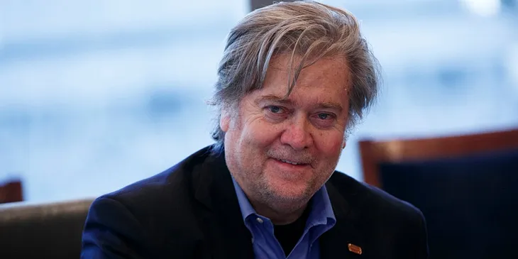 Steve Bannon Is Drunk Right Now