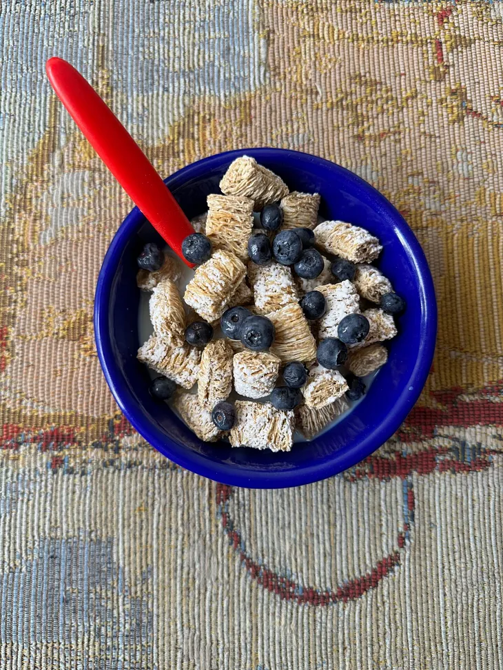 Hiding from the Gigantic Grocery Store, Cereal, Anyone? — Carol’s Little World