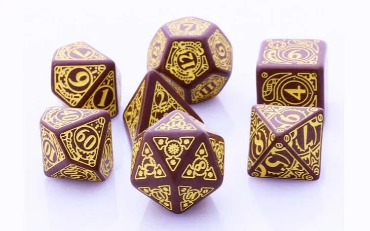 Steampunk Dice