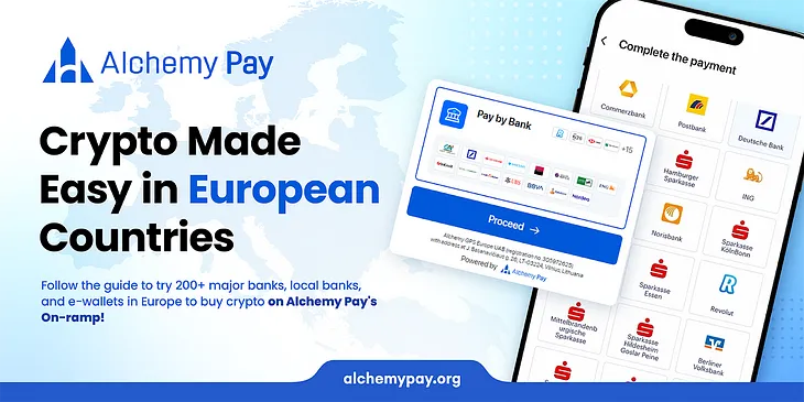 Effortless Crypto Purchases in Europe with Alchemy Pay & Volt’s Open Banking