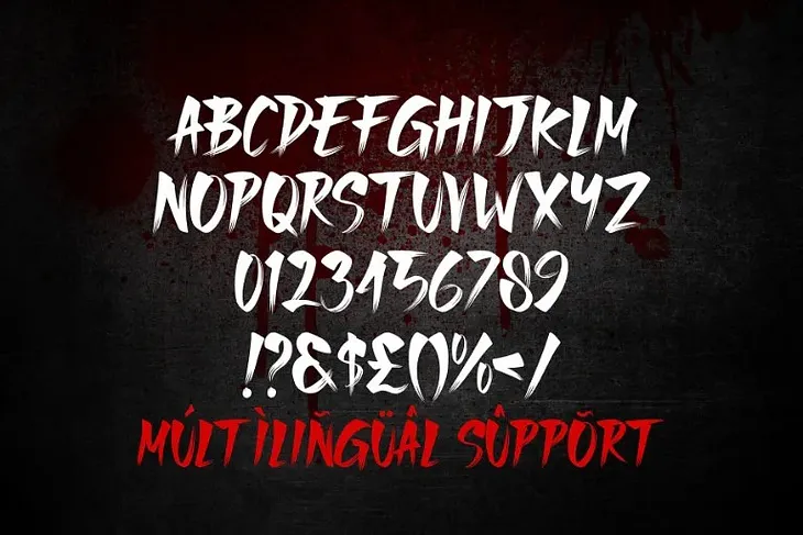 Dread Whisper Font