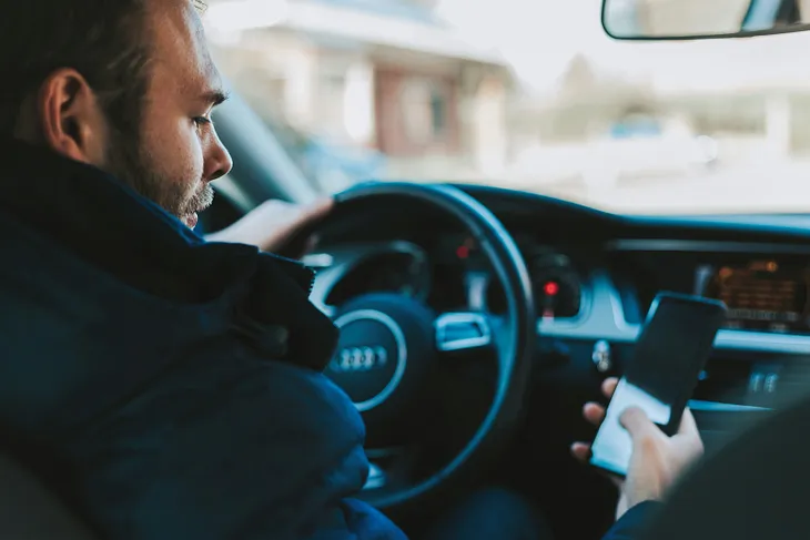 Munching on a Burger, Texting, Vaping, and Driving with Your Elbows