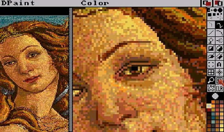 Digital vs. GenAI: From Deluxe-Paint to Generative AI