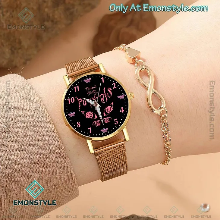 The Melanie Martinez Portals Butterfly Wings Stainless Steel Watch: Embrace Whimsical Style and…