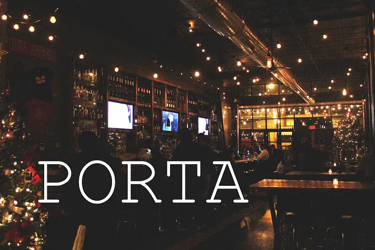 Hagtap Holiday Drinks: Buon Natale, at Porta