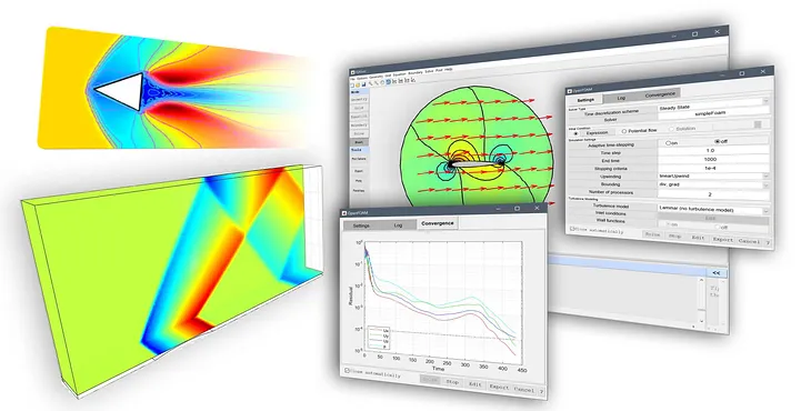 FEATool Multiphysics 1.17 — Multi-CFD solver and OpenFOAM Simulation Toolbox