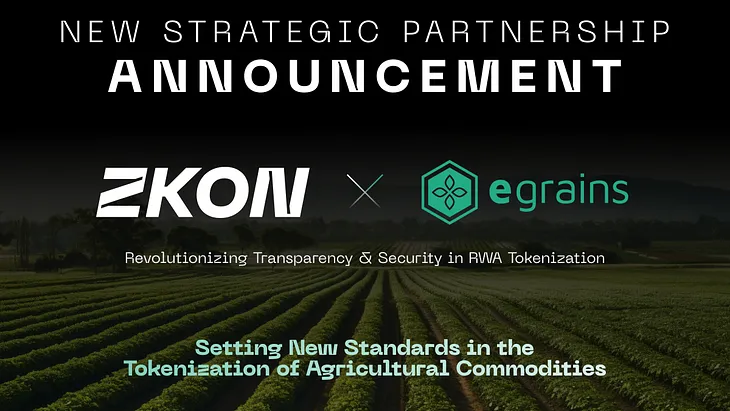 ZKON partners with e-Grains