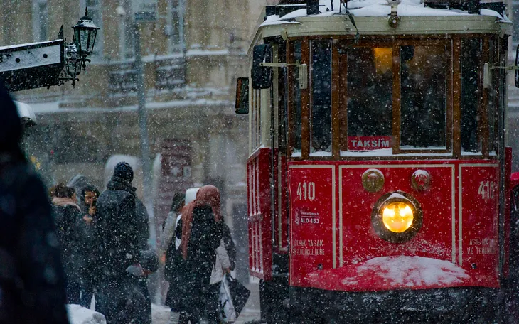 A Rainy Day in Istanbul