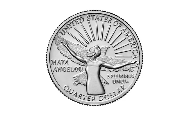 US Coin Featuring A Black Woman: Maya Angelou