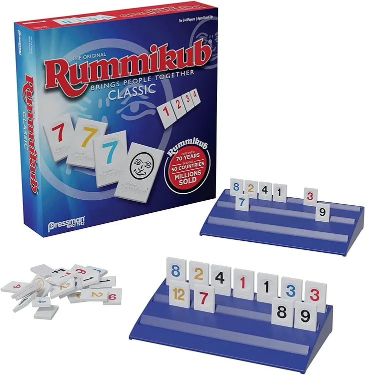 Rummikub - The Original Rummy Tile Game by Pressman