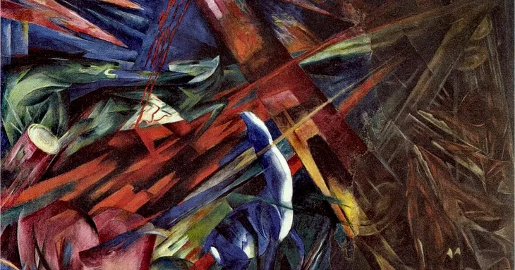 Great Paintings: The Fate of the Animals by Franz Marc