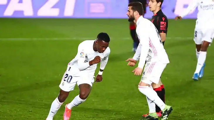 Vinicius Junior earns a face-saving draw for Real Madrid