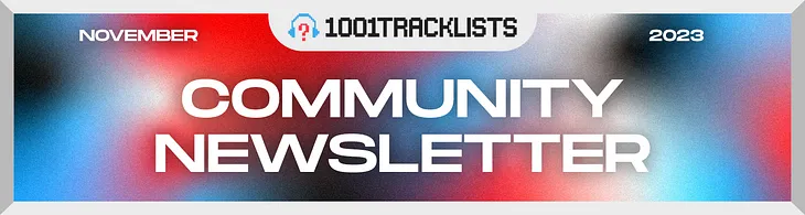 1001Tracklists Community Newsletter #043 — ADE 2023 Recap