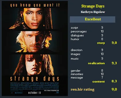 “Strange Days” by Kathryn Bigelow (1995)