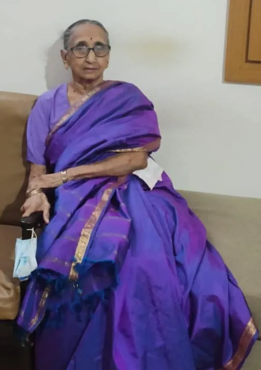 If Sarees Could Talk- Navaratri2023 — Day 10–Homage to my Bonus Mother — #Kancheepuram Pattu with…