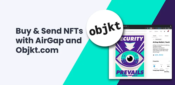 Guide to Managing NFTs on Objkt with AirGap