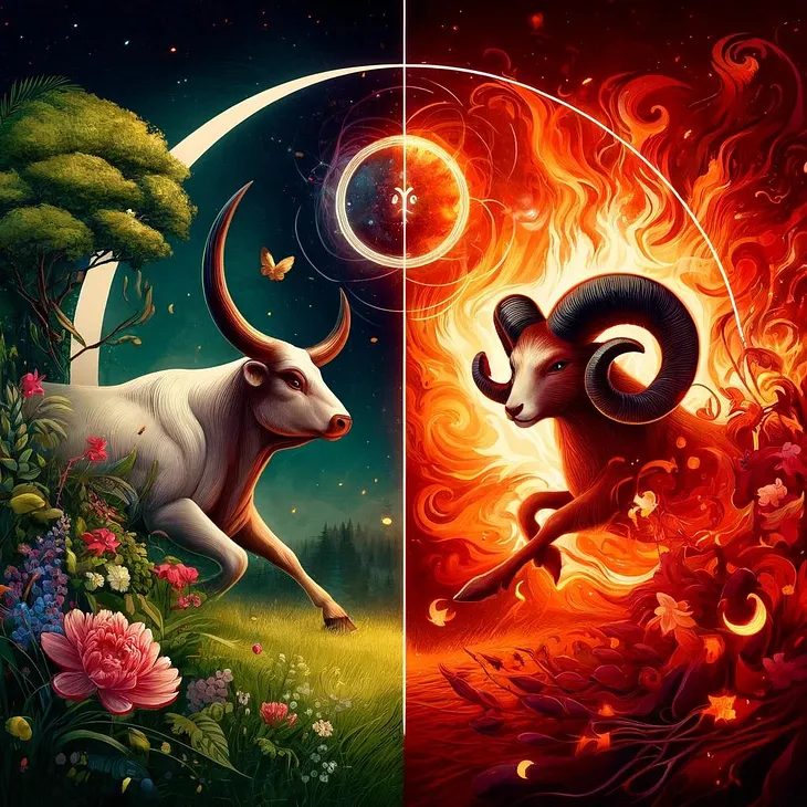 Taurus and Aries Compatibility: Uniting the Unlikely