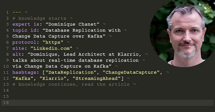 Database Replication with Change Data Capture over Kafka