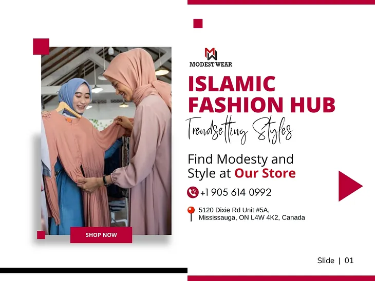 Elevate your modest wardrobe with the latest hijab styles and Islamic fashion trends at Chic Hijab Haven, a premier store in Mississauga.