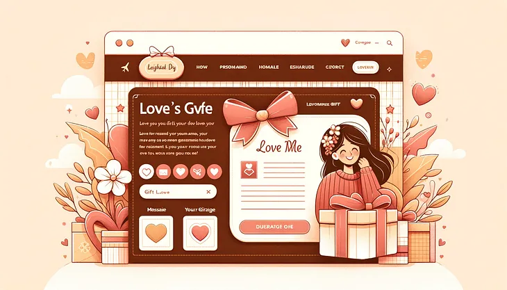 Get Custom Websites for Your Loved Ones: Your idea into a website.