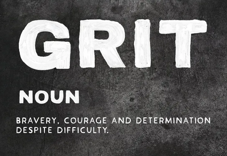 Developing GRIT (The power of passion and perseverance)