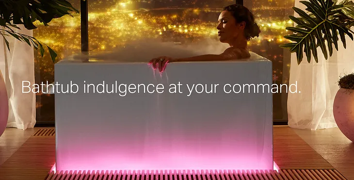 This Smart Tub Has a Literal Fog Machine For All Your Bath Time Rave Needs