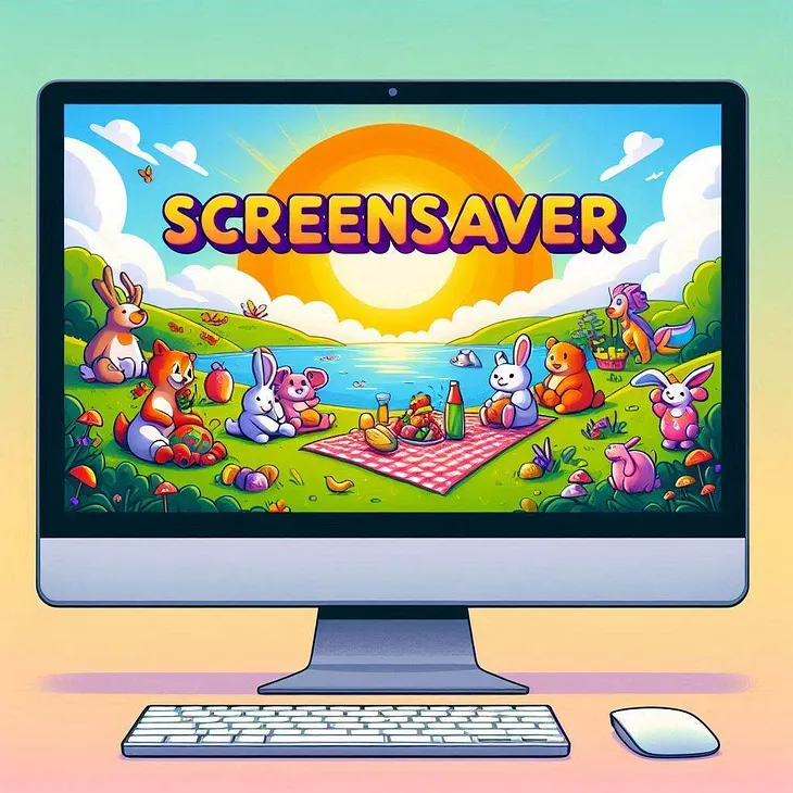 Effective employee communications using video screensavers and the best way to deploy them using…