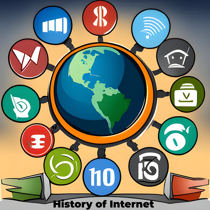 The Evolution of the Internet: Tracing the Remarkable History