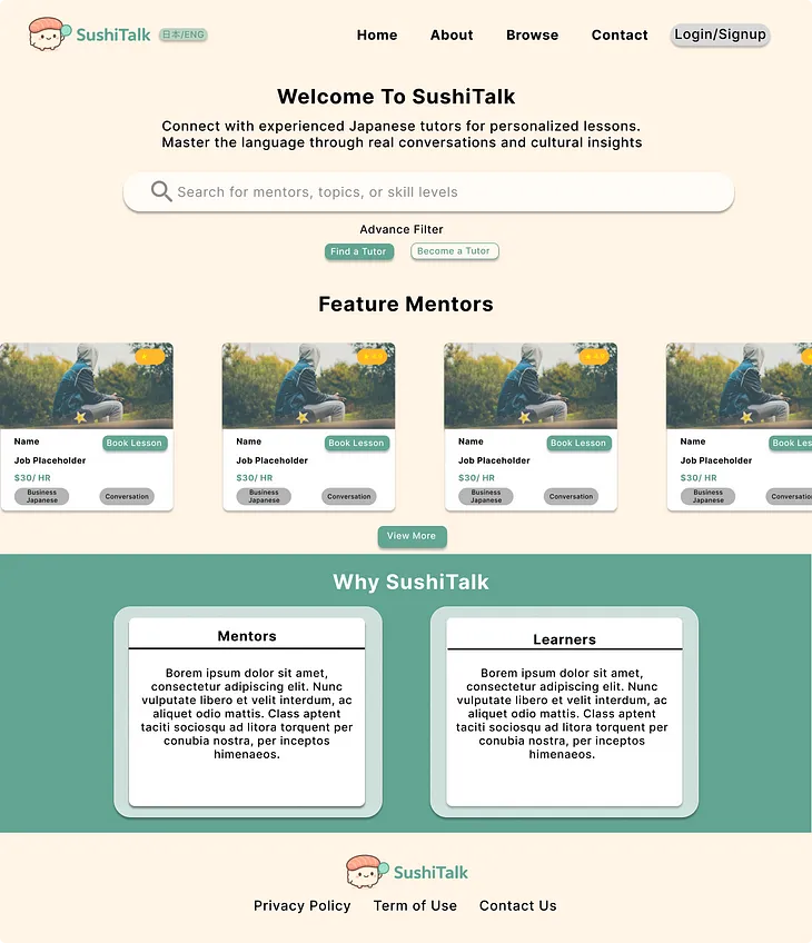 Design Challenge Day 3: Landing Page