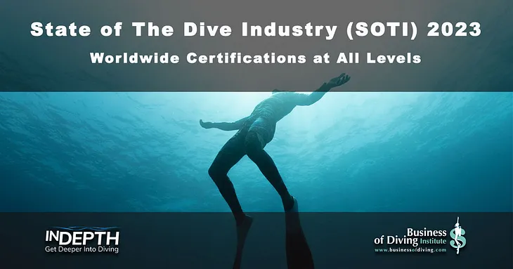 State of The Dive Industry 2023: Worldwide Trends in Certifications at All Levels by Category &…