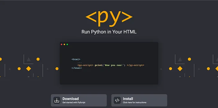 How to Use PyScript — A Python Frontend Framework