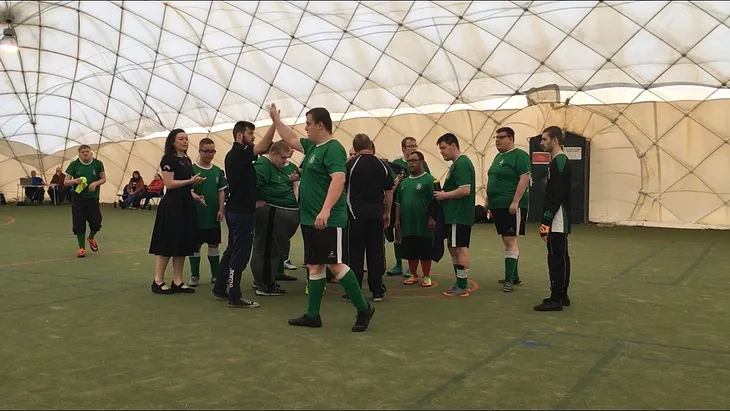 AFC Masters: How Bolton’s disability football club adapted during lockdown