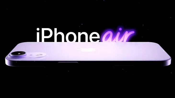 It is claimed that the iPhone 17 Air will surpass the new iPhone 6 as the tiniest apple ever.