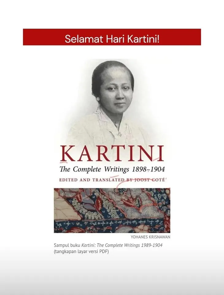 A Woman can speak up from her writing (What I can learn from Kartini)