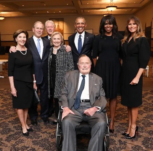 What You Told Me You Saw In This Photo From Barbara Bush’s Funeral