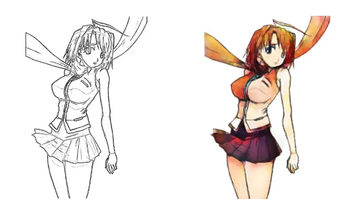 Animating the Imagination: A Data Science Journey to Colorize Anime Sketches