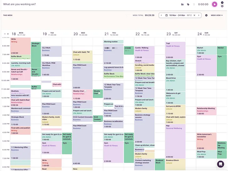 My Task Management Workflow ft. Toggl, Notion & Tana