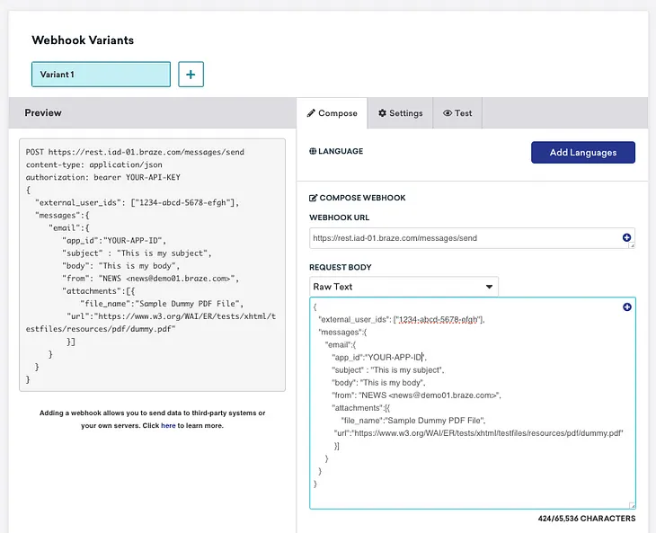 ULTIMATE Braze Tutorial: How To Set Up Braze Webhooks To Make API Calls